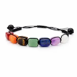 Bransoletka 7 czakr - kamienie naturalne