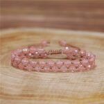 Bransoletka z kamieniem Kwarc Arbuzowy