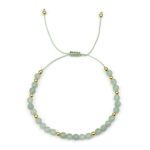 Bransoletka  Zielony Awenturyn na sznurku