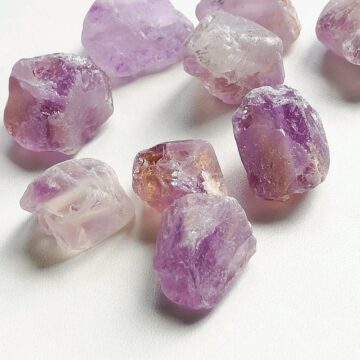 Ametyst surowa bryłka