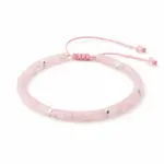 Bransoletka z kwarcem różowym - Harmonia dusz