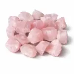 Kwarc różowy surowa bryłka