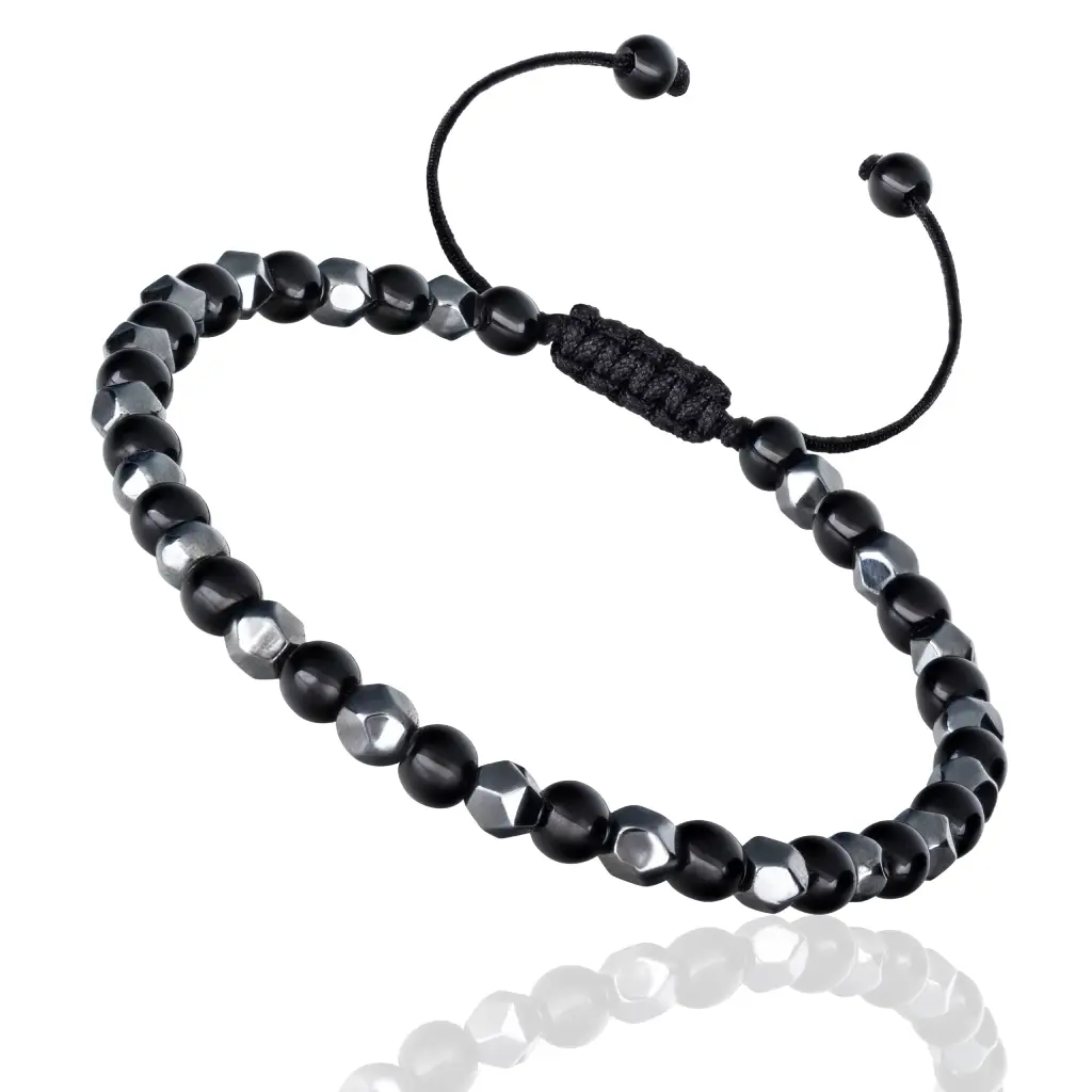 009 Hematyt i Czarny Agat – Siła i Równowaga