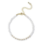 Bransoletka Regulowana z Kamieniem Księżycowym