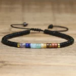 Bransoletka Kamienie Naturalne - 7 czakr