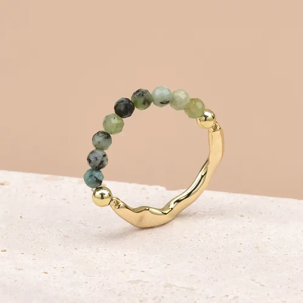 Pierścionek turkus afrykański Pierścionek turkus afrykański