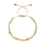 Bransoletka Regulowana Cytryn