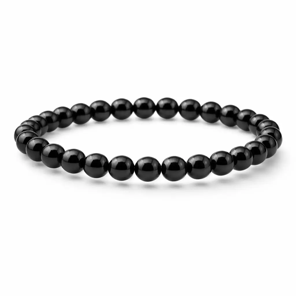 Czarny Turmalin 5 mm Czarny Turmalin 5 mm