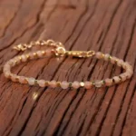 Bransoletka Kamień Słoneczny Na Łańcuszku