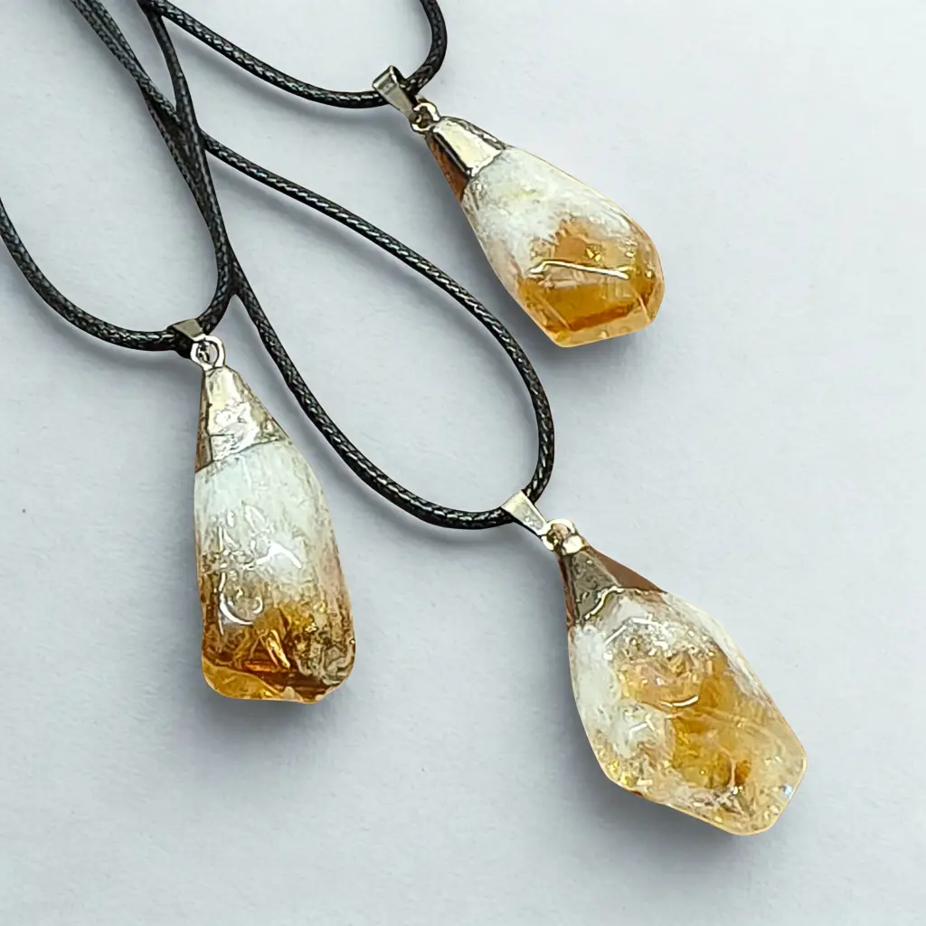 Naszyjnik z cytrynem