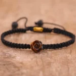 Bransoletka Tygrysie Oko - Kwiat Róży