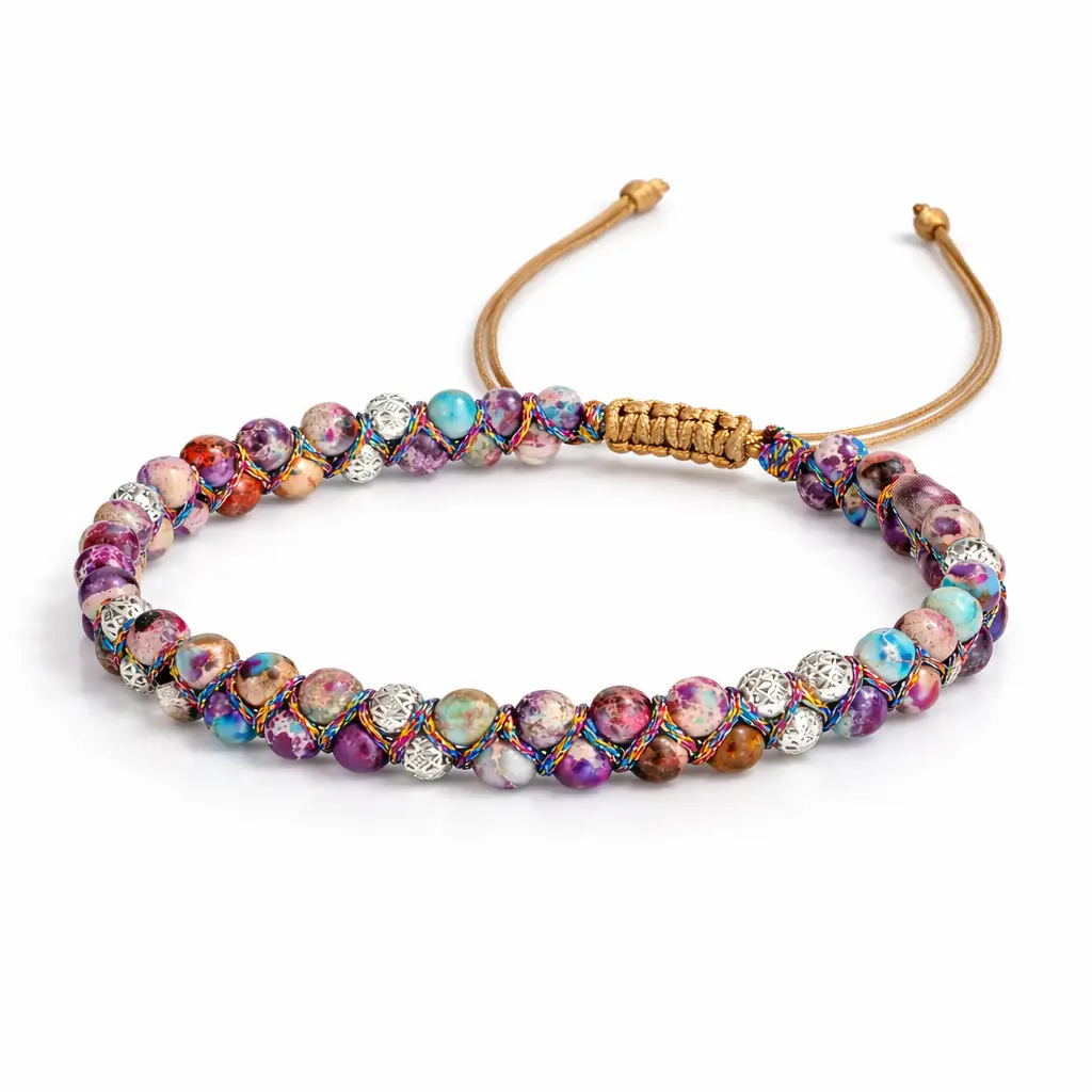 Bransoletka z jaspisu