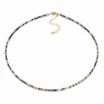 Naszyjnik z turmalinów wielobarwnych