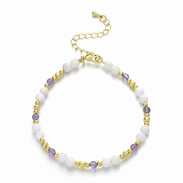 Ametyst i masa perłowa