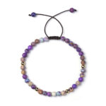 Bransoletka Jaspis Cesarski - 4 mm