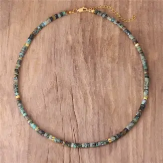 Naszyjnik turkus afrykański