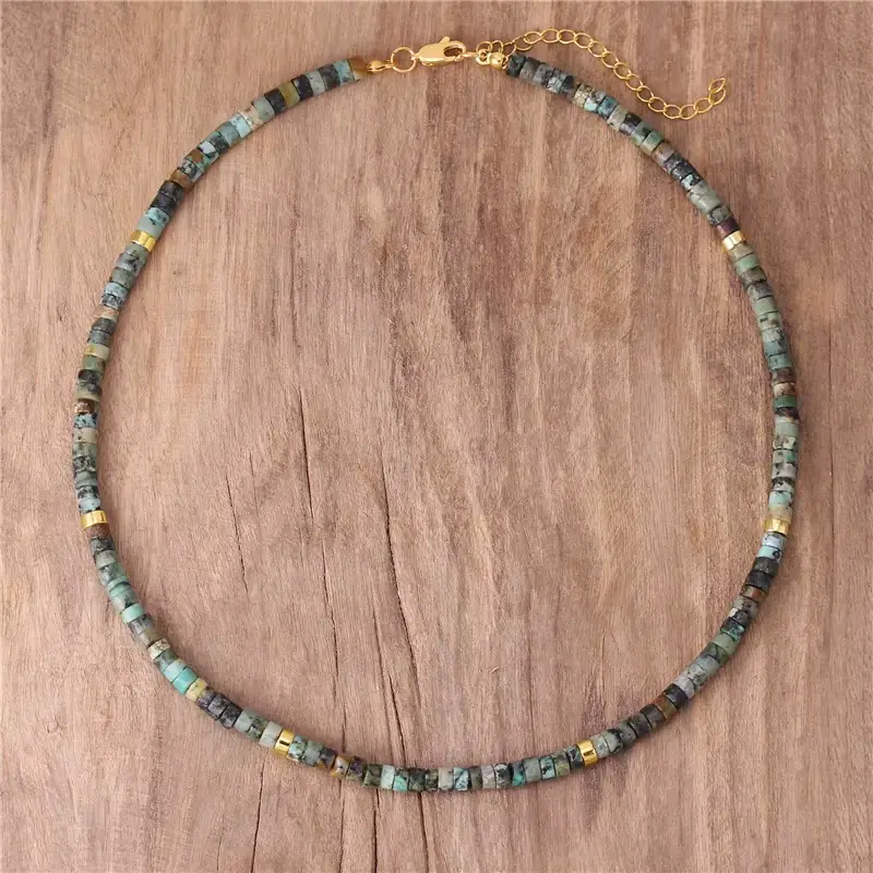 Naszyjnik turkus afrykański